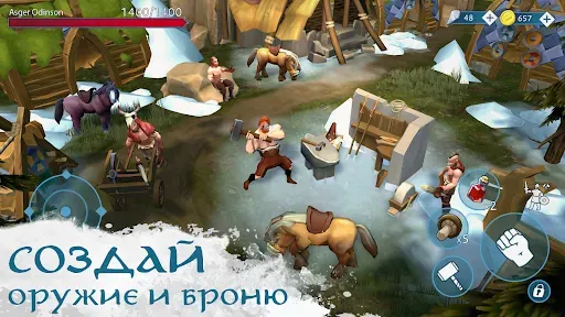 Скриншот 5 — Vinland Tales ・ Викинги РПГ
