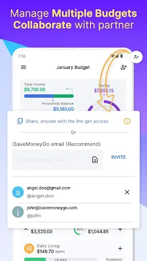 Скриншот 2 — Family budget—Spending tracker