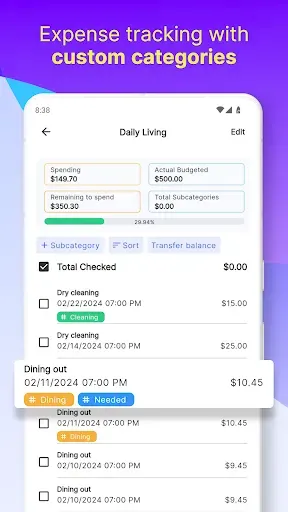 Скриншот 3 — Family budget—Spending tracker