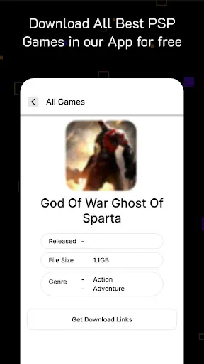 Скриншот 3 — PSP Games Downloader