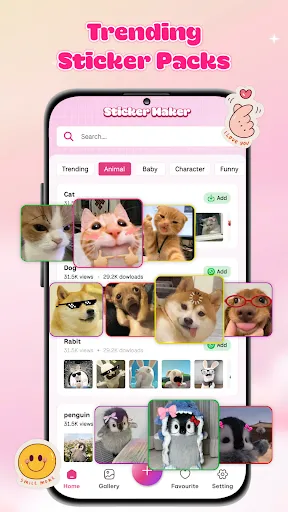 Скриншот 3 — Sticker Maker - Emoji Studio