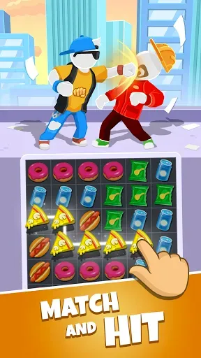 Скриншот 1 — Match Hit - Puzzle Fighter
