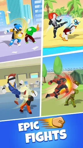 Скриншот 2 — Match Hit - Puzzle Fighter