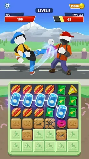 Скриншот 7 — Match Hit - Puzzle Fighter