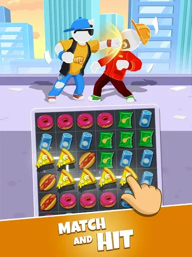 Скриншот 8 — Match Hit - Puzzle Fighter
