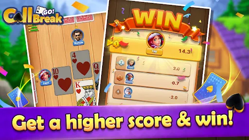 Скриншот 5 — Callbreak Go: Card Game