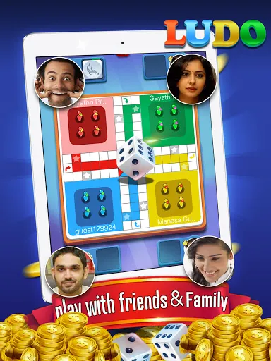Скриншот 7 — Ludo Comfun Online Live Game