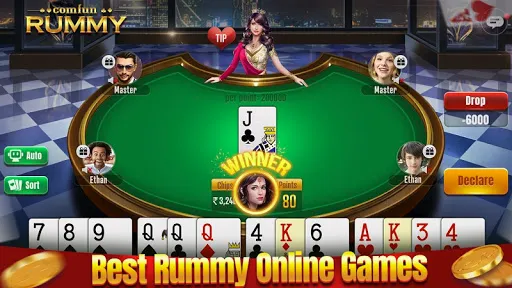 Скриншот 1 — Indian Rummy Comfun Online