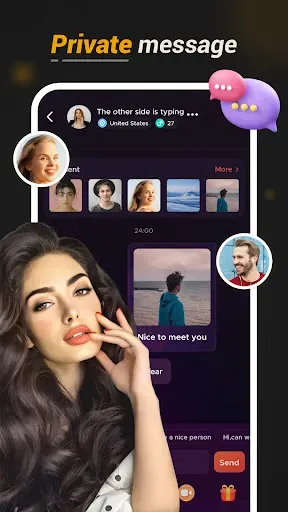 Скриншот 4 — ComHub - Video chat online