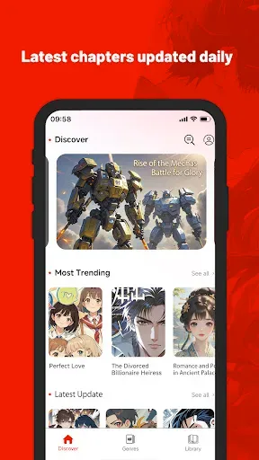 Скриншот 1 — ReadManga-Manga/Comics/Webtoon