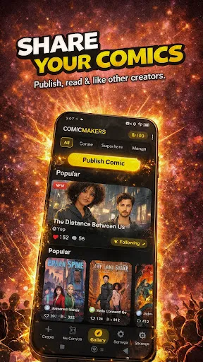 Скриншот 6 — Comic Maker: AI Comic Creator
