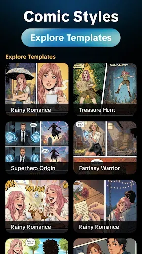 Скриншот 3 — AI Comic Generator - Comic Art