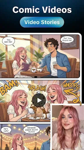 Скриншот 4 — AI Comic Generator - Comic Art