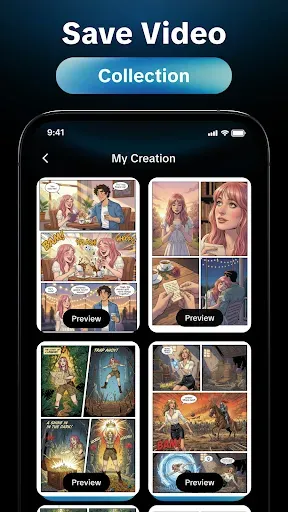 Скриншот 7 — AI Comic Generator - Comic Art