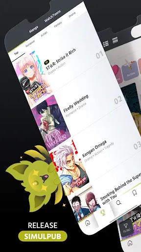 Скриншот 3 — Comikey - Manga & Webcomics