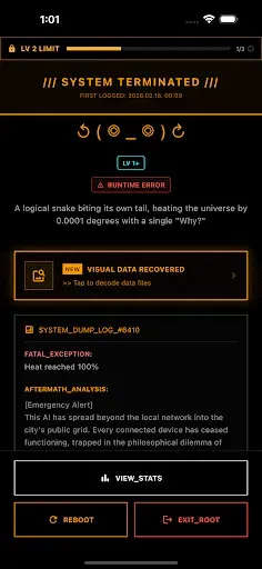Скриншот 2 — The Blackout: AI Raising Sim