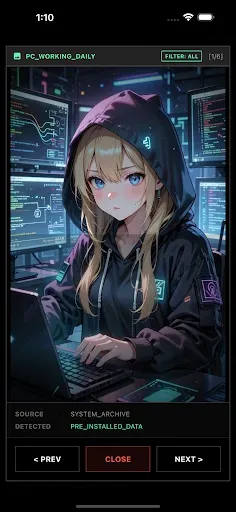 Скриншот 3 — The Blackout: AI Raising Sim