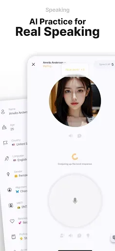Скриншот 2 — SpeakEasy:AI Speaking Practice