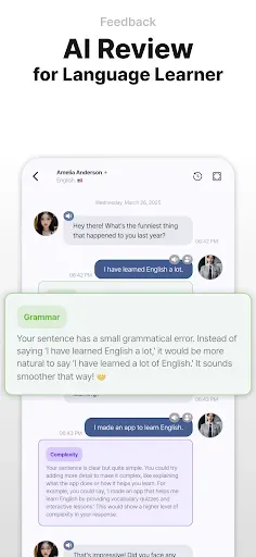 Скриншот 3 — SpeakEasy:AI Speaking Practice
