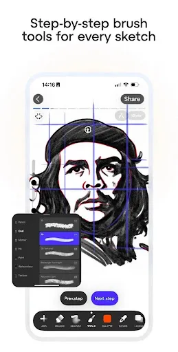 Скриншот 2 — AR Drawing: Draw anything