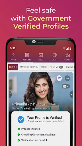 Скриншот 3 — Sangam.com: Matrimony App