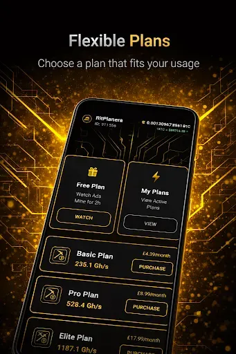 Скриншот 2 — BitPlanera: BTC Cloud Mining