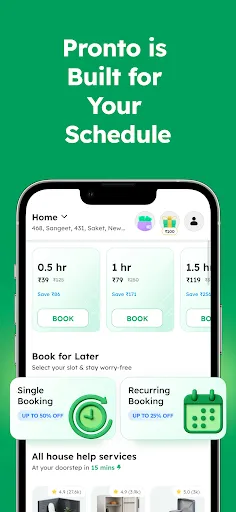 Скриншот 3 — Pronto: House Help in Minutes