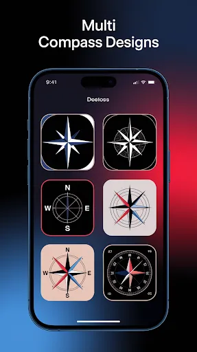 Скриншот 4 — Compass app - Accurate Compass