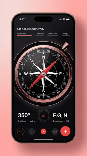 Скриншот 5 — Compass app - Accurate Compass