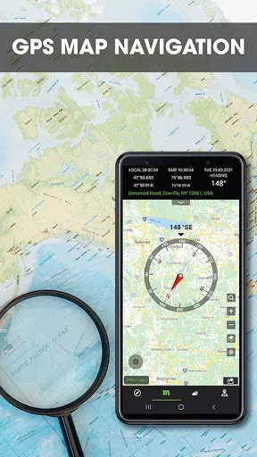 Скриншот 4 — Digital Compass for Android