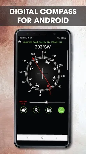 Скриншот 6 — Digital Compass for Android