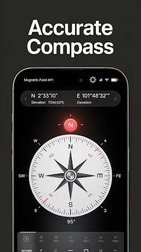 Скриншот 5 — Compass - Directional Compass