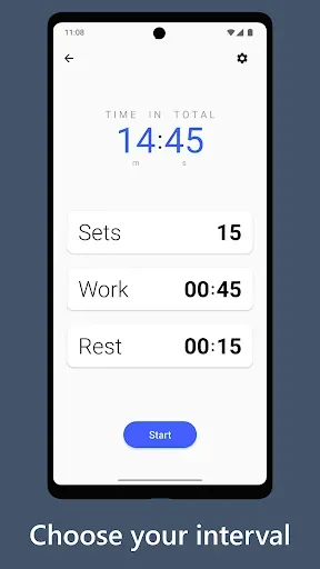 Скриншот 6 — Interval Timer: Workout Timer
