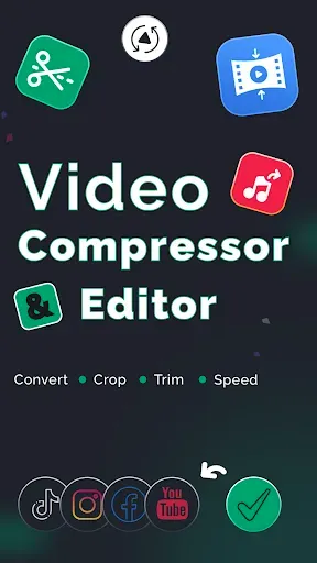 Скриншот 1 — Compress Video - Size Reducer