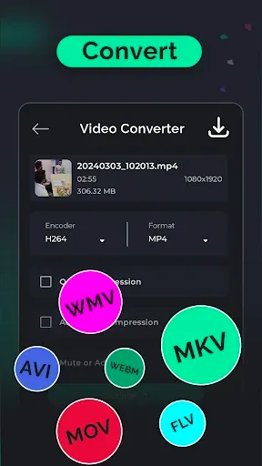 Скриншот 7 — Compress Video - Size Reducer