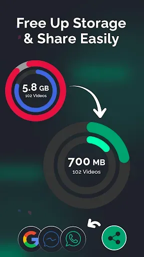 Скриншот 8 — Compress Video - Size Reducer