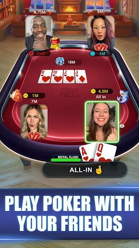 Скриншот 1 — Poker Face: Texas Holdem Poker