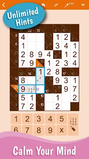 Скриншот 3 — Kakuro: Number Crossword