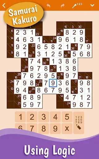 Скриншот 7 — Kakuro: Number Crossword