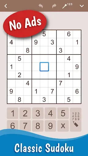 Скриншот 1 — Sudoku: Classic & Variations