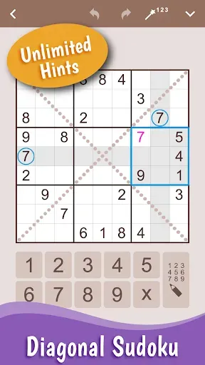 Скриншот 2 — Sudoku: Classic & Variations