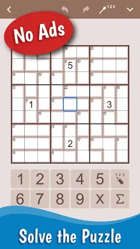 Скриншот 1 — SumSudoku: Killer Sudoku
