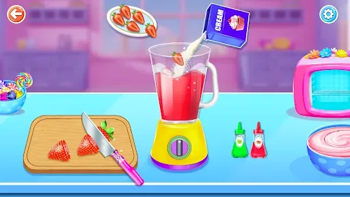 Скриншот 1 — Sweet Ice Cream Maker Games