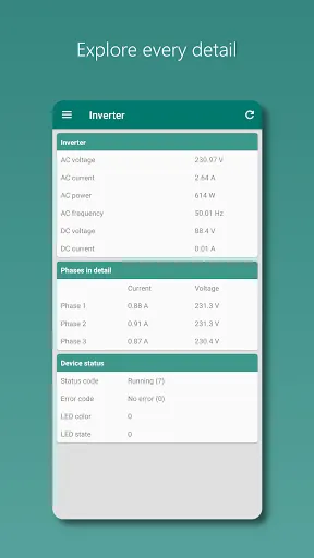 Скриншот 3 — Photovoltaic Monitor