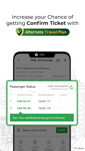 Скриншот 3 — ConfirmTkt: Train Booking App