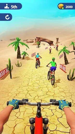 Скриншот 2 — Игры гонки на велосипеде BMX