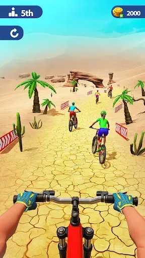 Скриншот 8 — Игры гонки на велосипеде BMX