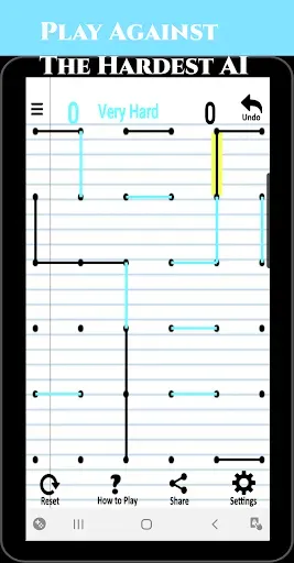 Скриншот 3 — Dots and Boxes
