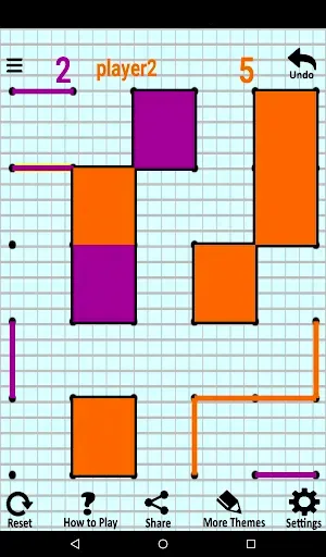 Скриншот 5 — Dots and Boxes