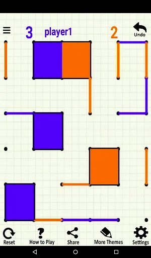 Скриншот 6 — Dots and Boxes
